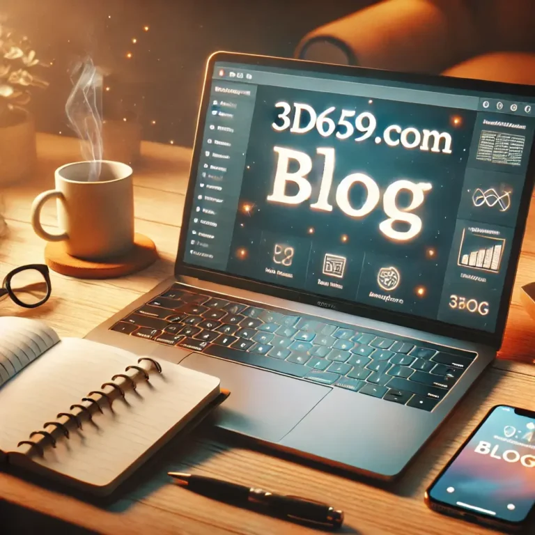 The Development of Online Information Exchange: Presenting the 3d659.com blog